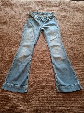 Kimes Ranch Light Blue Flare Jeans - Wide Leg
